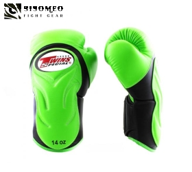 Găng Boxing Twins BGVL6 Deluxe Sparring Gloves Green