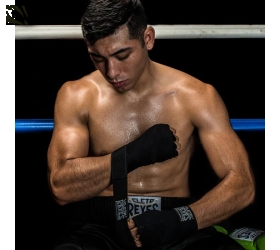 BĂNG ĐA BOXING CLETO REYES COTTON TAPE HANDWRAPS BLACK