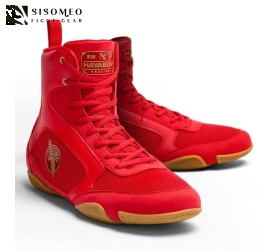 Giày Boxing Hayabusa Pro Boxing Shoes red