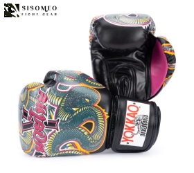 GĂNG MUAYTHAI YOKKAO SNAKE BOXING GLOVES