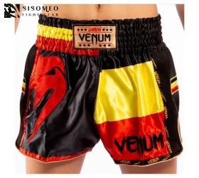 Venum Giant Muay Thai shorts - Black/Yellow/Red