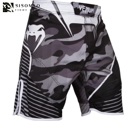  Venum Camo Hero Fightshorts - Gray