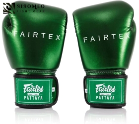 Găng Fairtex Boxing Gloves BGV22 Metallic Green
