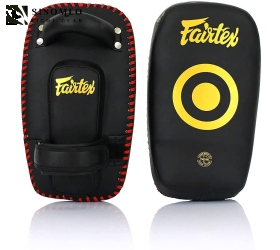Fairtex KPLC6 Muay Thai Kickboxing Small Curved Thai Pads