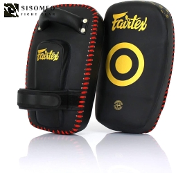 Fairtex KPLC6 Muay Thai Kickboxing Small Curved Thai Pads