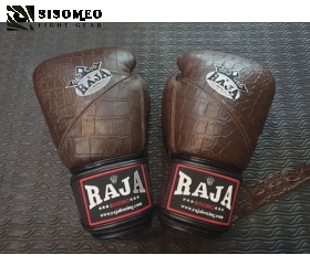 GĂNG TAY BOXING MUAY RAJA LIMITED EDISON - DA CÁ SẤU