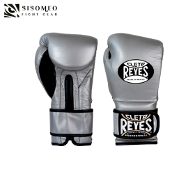 Găng Boxing Cleto Reyes Hook and Loop Gloves Silver