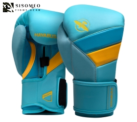 Găng Hayabusa T3 Boxing Gloves - Blue / Yellow