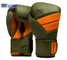 Găng Hayabusa T3 Boxing Gloves - Green / Orange