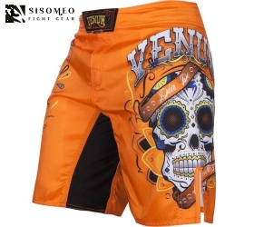 Venum Fight Shorts Santa Muerte 2.0 Orange 