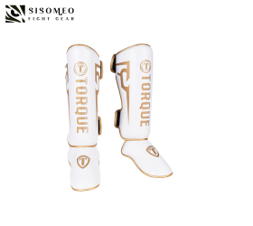GIÁP CHÂN BẢO HỘ TORQUE SHINGUARDS - TRẮNG VÀNG