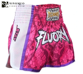 MUAY THAI SHORTS - MTSF64 PINK