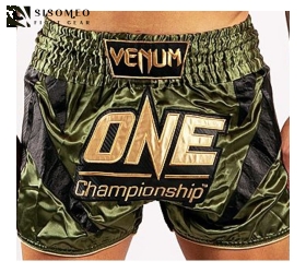 QUẦN MUAYTHAI VENUM ONE CHAMPIONSHIP - GREEN