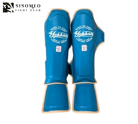 GIÁP CHÂN YOKKAO VINTAGE BLUE SHINGUARDS