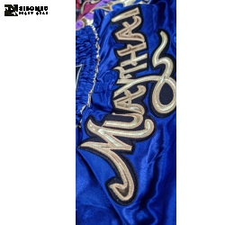 QUẦN MUAY THAI SISOMEO BS001 - XANH