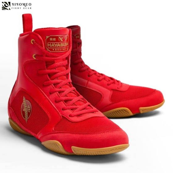Giày Boxing Hayabusa Pro Boxing Shoes red