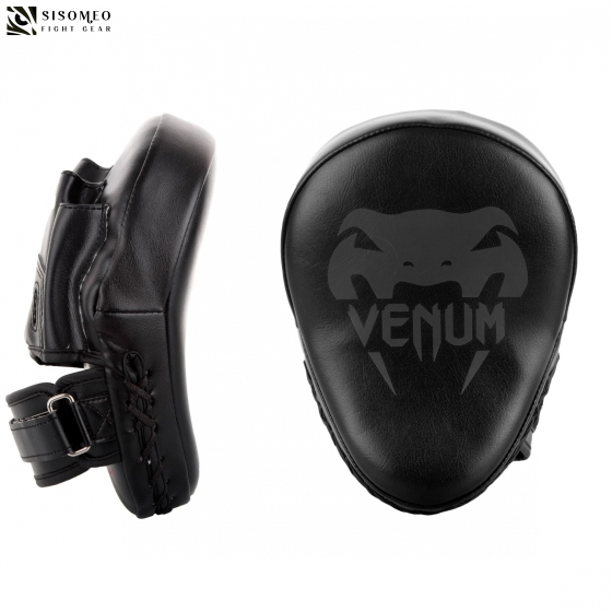 Đích Đấm Venum Light Focus Mitts - Black