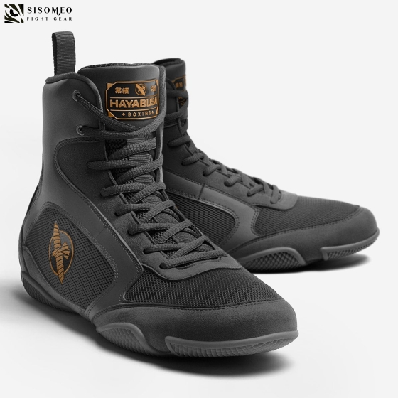Giày Boxing Hayabusa Pro Boxing Shoes black