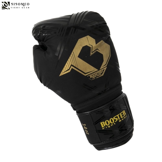GĂNG TAY BOXING BOOSTER ALPHA - ĐEN VÀNG