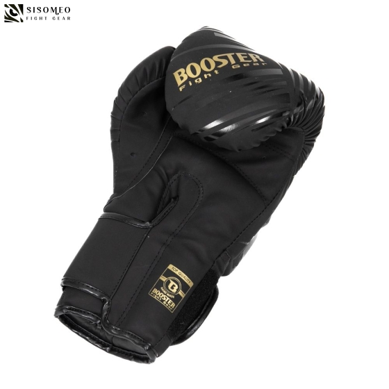 GĂNG TAY BOXING BOOSTER ALPHA - ĐEN VÀNG
