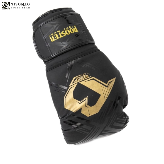 GĂNG TAY BOXING BOOSTER ALPHA - ĐEN VÀNG