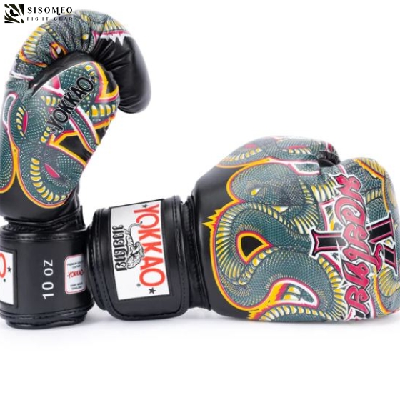 GĂNG MUAYTHAI YOKKAO SNAKE BOXING GLOVES