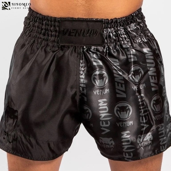 QUẦN VENUM MUAY SHORT LOGO BLACK