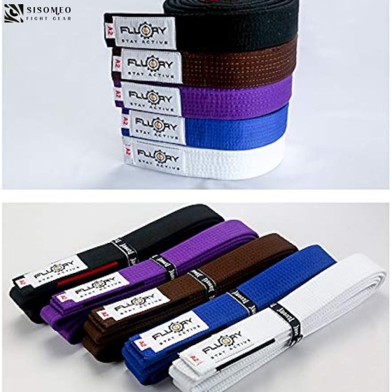 Flory Jiujitsu Belt - White 