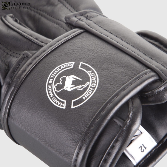 GĂNG VENUM BANGKOK SPIRIT BOXING GLOVES - NAPPA LEATHER - BLACK
