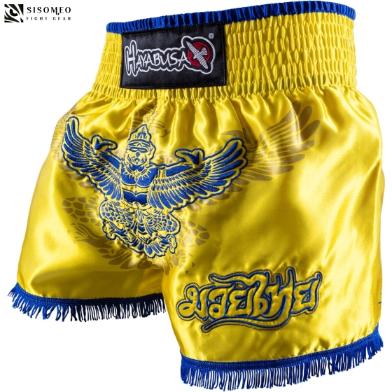 QUẦN MUAYTHAI HAYABUSA GARUDA YELLOW
