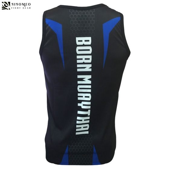 ÁO MUAYTHAI 3 LỔ BORN TO BE 17