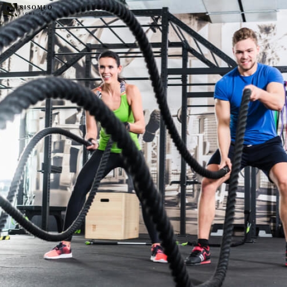 DÂY THỪNG TẬP GYM SSM - MMA POWER ROPE ( DÂY DŨ CROSSFIT )