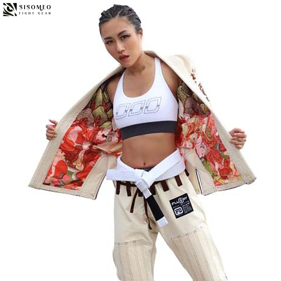 Fluory No Soul Cream Womens Jiu Jitsu Gi 