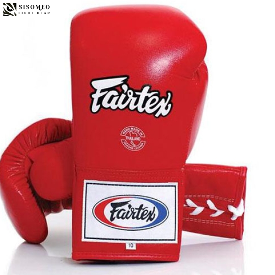 GĂNG BGL6 FAIRTEX LACE UP BOXING GLOVES