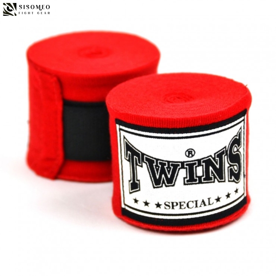 BĂNG ĐA QUẤN TAY TWINS BOXING HAND WRAPS CH-5 - ĐỎ
