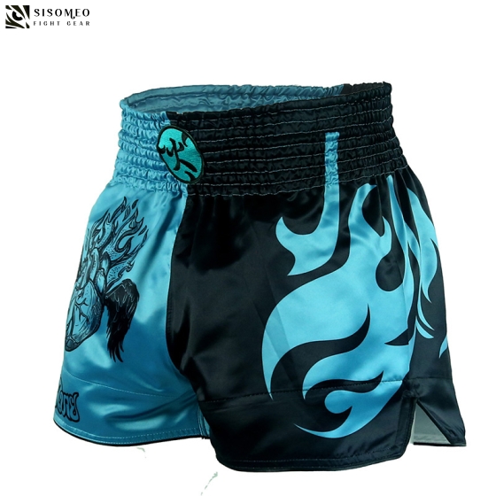 File Muay Thai Short MTSHL01 Blue