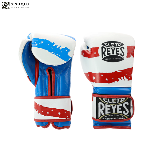 Găng Boxing Cleto Reyes Hook and Loop Gloves USA flag