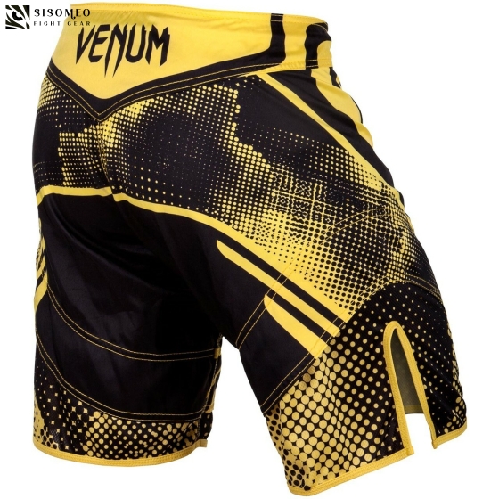 venum Technical Fightshorts (Black/Yellow)