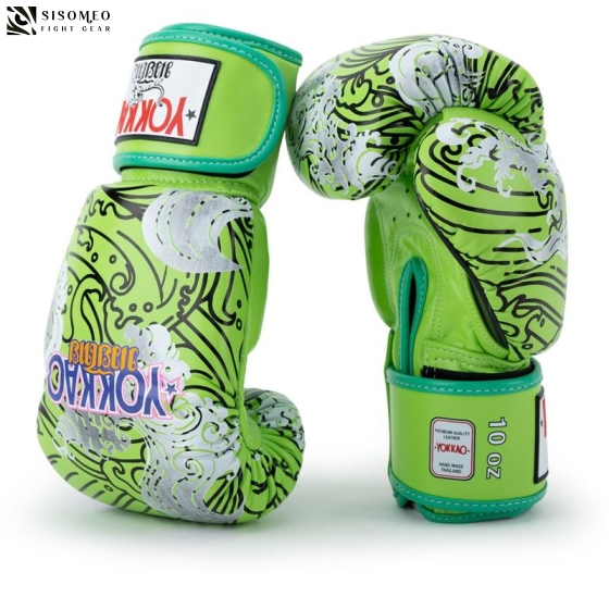 GĂNG MUAYTHAI YOKKAO HAWAIIAN BOXING GLOVES 