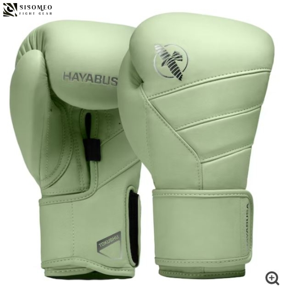 Găng Hayabusa T3 Kanpeki Boxing Gloves  Summer Moss Green