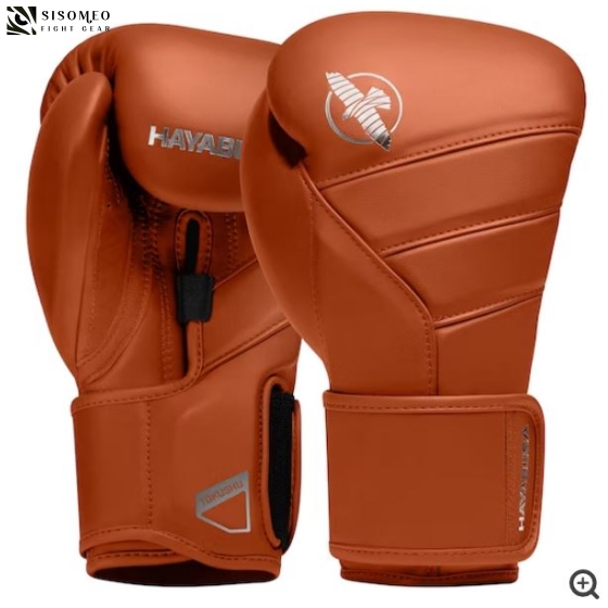 Găng Hayabusa T3 Kanpeki Boxing Gloves Clay Orange