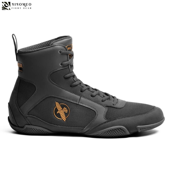 Giày Boxing Hayabusa Pro Boxing Shoes black