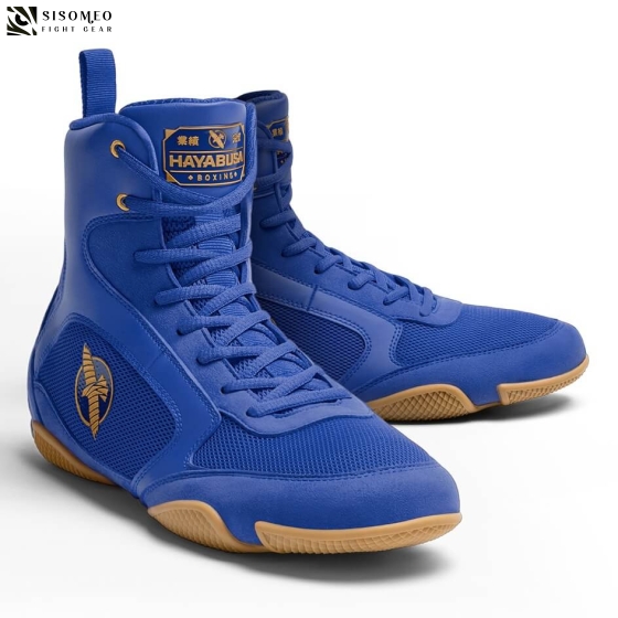 Giày Boxing Hayabusa Pro Boxing Shoes blue