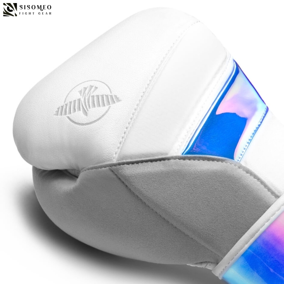 Găng Hayabusa T3 Boxing Gloves - White / Iridescent