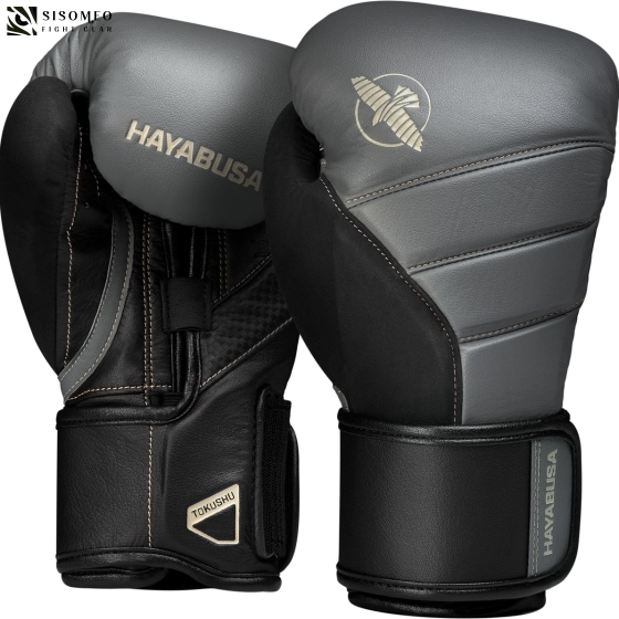 Hayabusa T3 Boxing Gloves charcoal/black