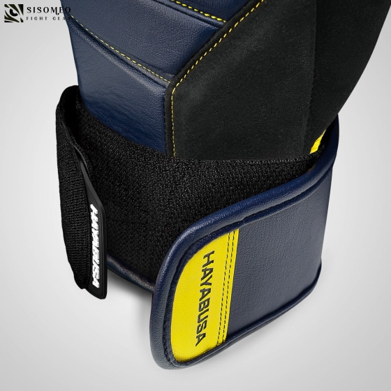 Hayabusa T3 Boxing Gloves navy/yellow