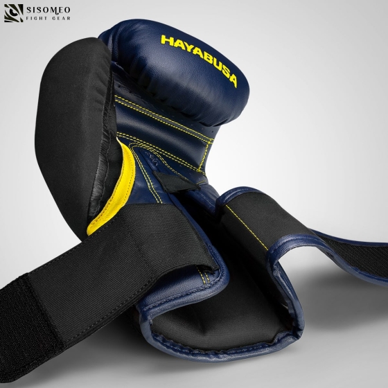 Hayabusa T3 Boxing Gloves navy/yellow