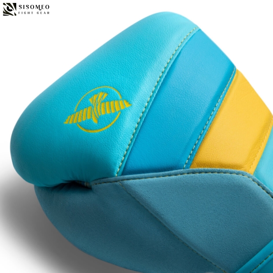 Găng Hayabusa T3 Boxing Gloves - Blue / Yellow