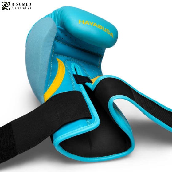 Găng Hayabusa T3 Boxing Gloves - Blue / Yellow