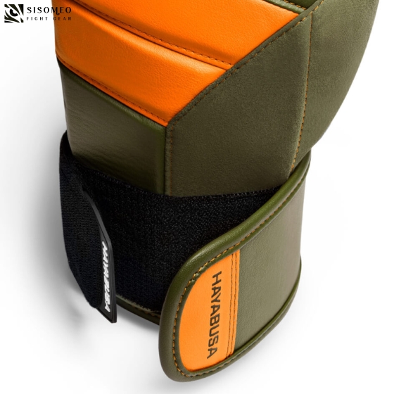 Găng Hayabusa T3 Boxing Gloves - Green / Orange